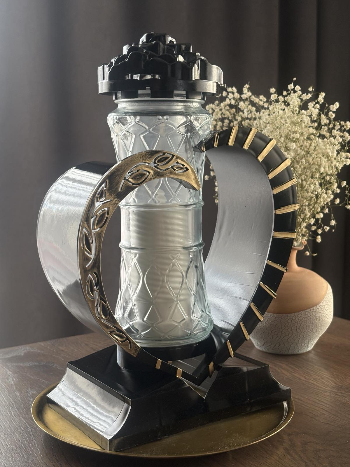 лампада стеклянная  со сменным вкладышем ZC7 SER